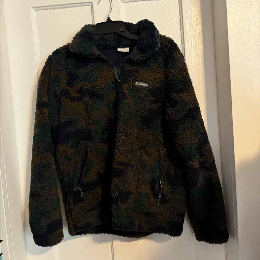 Columbia Sherpa fleece zip up